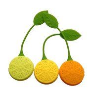 Random Color 1Pc Food Grade Silicone Drinker Teapot Teacup Herb Tea Strainer Filter Infuser Lemon Bag