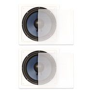 Blue Octave LW10 In Wall 10" Passive Subwoofer Speakers Home Theater 2 Sub Set