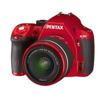 Pentax K-50 16MP Digital SLR Camera Kit with DA L 18-55mm WR f3.5-5.6 Lens (White) N24