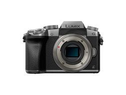 Panasonic LUMIX DMC-G7KS DSLM Mirrorless 4K Camera, 14-42 mm Lens Kit (Silver) N8