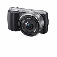 Sony Alpha NEX-C3 16 MP Compact Interchangeable Lens Digital Camera Kit with 18-55mm Zoom Lens (Silver) N10