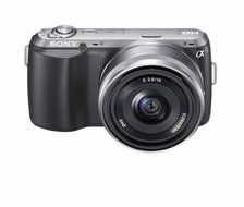 Sony Alpha NEX-C3 16 MP Compact Interchangeable Lens Digital Camera Kit with 18-55mm Zoom Lens (Silver) N11