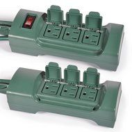 [UFO All-In-One Charging Center] 4-Outlet Surge Protector with Four (4) USB Charging Ports (4.2A) , 100V-240V... N18