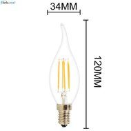 ELINKUME 2W Candelabra LED Bulbs, 20W Light Bulbs Equivalent, LED Warm White 2700K Chandelier LED Bulb, E12 Candelabra...