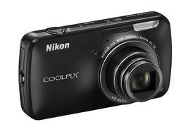 Nikon COOLPIX S800c 16 MP Digital Camera with 10x Optical Zoom and built-in Android Operating System (Black) N3