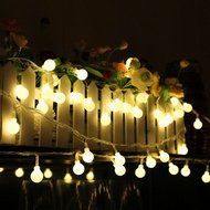 Spritech(TM) 4M 40LED Battery Powered Small Ball Fairy String Light Curtain light for Chrismas Party Wedding New... N2