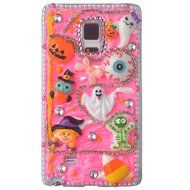 Spritech(TM) 3D Handmade Crystal Phone Case for Samsung Galaxy Note 4,Helloween Style Monster Pumpkin Design Smartphone... N2