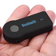 Portable Mini Bluetooth 4.1 Car Audio Music Receiver Wireless Adapter Stereo Speaker with Microphone 3.5mm Jack...