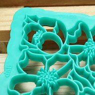 Christmas Cake Decorating Fondant Tools Cake Rose Flower Cutter N3