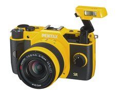 Pentax Q7 12.4MP Mirrorless Digital Camera with 3-Inch LCD - Body Only (Yellow) (OLD MODEL) N9