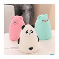 Mini Little bear Mist Humidifier USB powered USB Air Mist Humidifier for Bedrooms, Living Rooms,Car,Home and Office N3