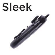 Mini Portable Wireless Bluetooth Gamepad Remote Controller for VR Headset 3D Glasses Android TV (Black) N3