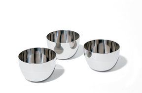 Mami Fondue Bowl in Stainless Steel [Set of 3]