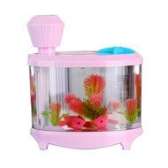 Essential Oil Diffuser, Pretty Handy Ultrasonic Humidifier Mini Fish Tank Mist Humidifier Night Lights Air Humidifier... N9