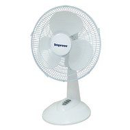 Impress 12-Inch Table Fan White