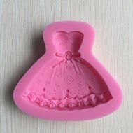 Anyana 3D Lady Princess Dress Wedding Silicone Fondant Mold Cake Decorating Pastry Gum Pastry Tool Kitchen Tool...