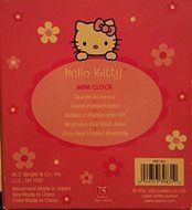 Hello Kitty w/ Green Car Mini Clock N2