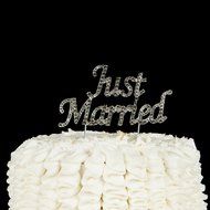 Happily Ever After Wedding Cake Topper, Gold Fairytale Princess Decoration (Happily Ever After - Gold) N6