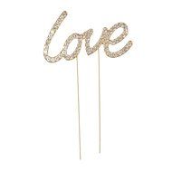 Happily Ever After Wedding Cake Topper, Gold Fairytale Princess Decoration (Happily Ever After - Gold) N7