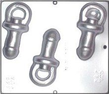 Penis Pacifier Chocolate Candy Mold 719