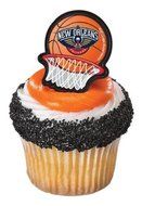 12 ~ NBA New Orleans Pelicans Rings ~ Designer Cake/Cupcake Topper ~ New!!!!! by Quantumchaos