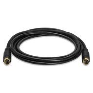 Cmple - S-Video SVideo (SVHS) Gold Plated Cable 4 pin - 3 ft N7