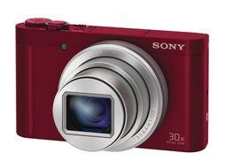 Sony digital camera Cyber-shot (Cybershot) Red DSC-WX500-R N7