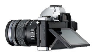 Olympus OM-D E-M5 16MP Live MOS Interchangeable Lens Camera with 3.0-Inch Tilting OLED Touchscreen and 12-50mm... N5