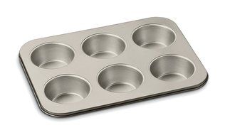 Cuisinart AMB-6JMP Chef's Classic Nonstick Bakeware 6-Cup Jumbo Muffin Pan, Silver