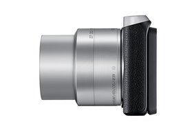 Samsung NX Mini 20.5MP CMOS Smart WiFi &amp; NFC Mirrorless Digital Camera with 9-27mm Lens and 3" Flip Up LCD Touch... N58