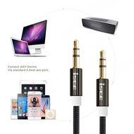 iSEE Aux Cord ,3.3 Ft Nylon premium Audio Cable / Aux Cable , Auxiliary Cable for Car and Home Stereo, Headphone... N15