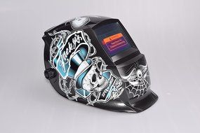 New Auto Darkening Welding Helmet Mask Welders Arc Tig Mig Grinding Solar Powered (Lighting Skeleton) by D2B N15