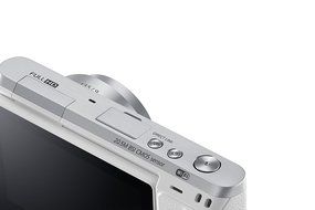 Samsung NX Mini 20.5MP CMOS Smart WiFi &amp; NFC Mirrorless Digital Camera with 9-27mm Lens and 3" Flip Up LCD Touch... N65