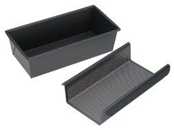 Chicago Metallic Professional 2-Piece Low-Fat Meatloaf Pan Set
