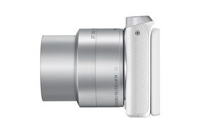 Samsung NX Mini 20.5MP CMOS Smart WiFi &amp; NFC Mirrorless Digital Camera with 9-27mm Lens and 3" Flip Up LCD Touch... N70
