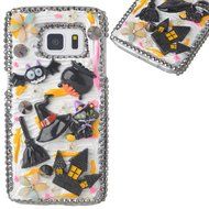 Spritech(TM) 3D Handmade Crystal Phone Case for Samsung Galaxy S7,Helloween Style Monster Haunted house Design... N6