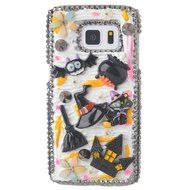 Spritech(TM) 3D Handmade Crystal Phone Case for Samsung Galaxy S7,Helloween Style Monster Haunted house Design... N7