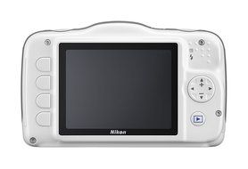 Nikon COOLPIX S32 13.2 MP Waterproof Digital Camera with Full HD 1080p Video (Blue) (Discontinued by Manufacturer) N8