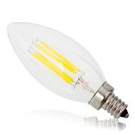 ELINKUME 2W Candelabra LED Bulbs, 20W Light Bulbs Equivalent, LED Warm White 2700K Chandelier LED Bulb, E12 Candelabra... N3