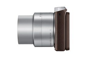 Samsung NX Mini 20.5MP CMOS Smart WiFi &amp; NFC Mirrorless Digital Camera with 9-27mm Lens and 3" Flip Up LCD Touch... N80