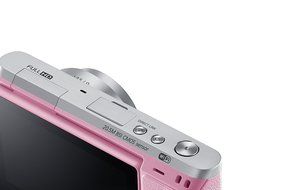 Samsung NX Mini 20.5MP CMOS Smart WiFi &amp; NFC Mirrorless Digital Camera with 9-27mm Lens and 3" Flip Up LCD Touch... N82