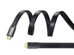 FORSPARK Ultra High Speed HDMI Cable 4Feet(1.3m) with Ethernet- 26AWG HDMI 1.4 - 2.0 Professional - 3D -4k- Full... N8