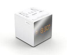 Sony ICFC1T Dual Alarm Clock Radio, White N2