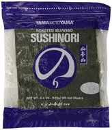 Yamamotoyama Sushi Nori Silver Grade Half Sheet, 100 Count