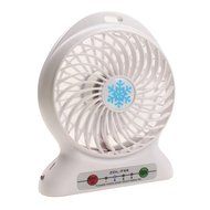 TecLine Personal Portable Rechargeable USB Battery 2-in-1 Power Bank Mini Fan N11