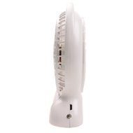 TecLine Personal Portable Rechargeable USB Battery 2-in-1 Power Bank Mini Fan N12