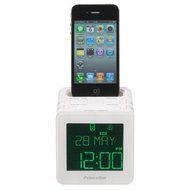 Princeton Technology for iPod / iPhone FM radio with alarm function with speaker iBLOQ White PSP-BQW (Japan Import)