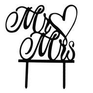 Ecape Acrylic Wedding Cake Topper Wedding Monogram Mr and Mrs Cake Topper With Maple Leaf
