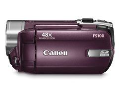 Canon FS100 Flash Memory Camcorder with 48x Advanced Zoom (Silver) N15
