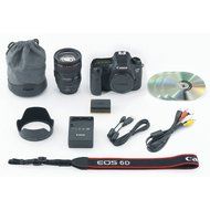 Canon EOS 6D 20.2 MP CMOS Digital SLR Camera (Body Only) with 32GB Memory Card, Extra Battery and Bag N4